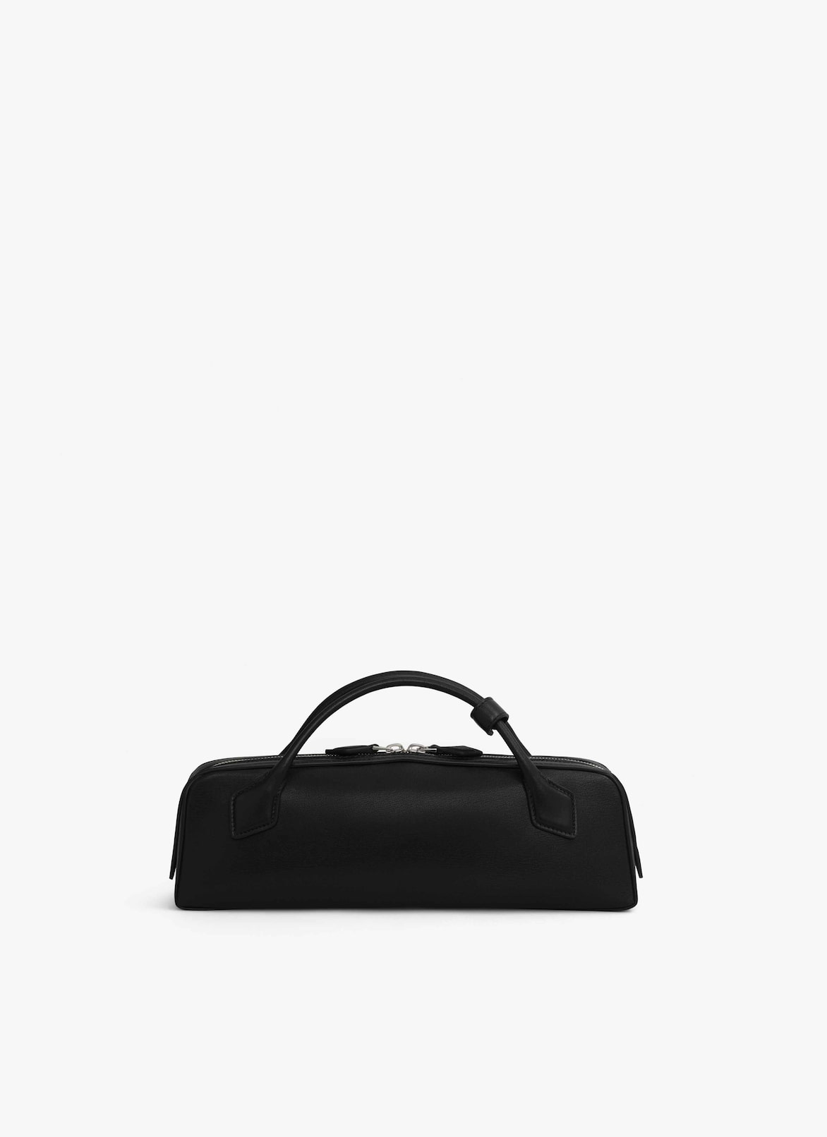 LE TECKEL CLUTCH IN SHINY GOATSKIN ALAÏA BLACK LE TECKEL CLUTCH IN SHINY GOATSKIN